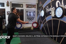 Darts Rockers Orlová a Jestřábi Ostrava si to rozdali v šipkách