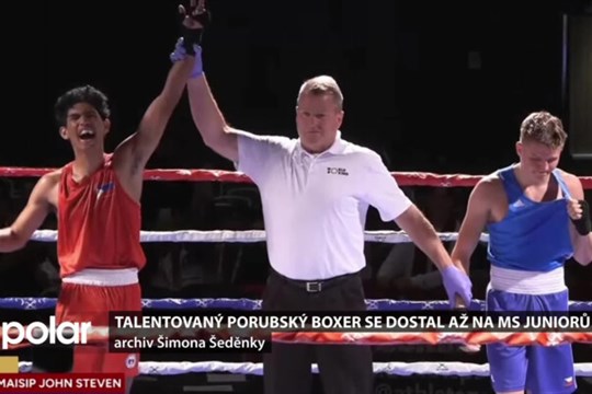 Talentovaný boxer z Ostravy-Poruby se probojoval až na MS juniorů