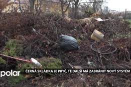 Černá skládka u zahrádek je pryč, té další má zabránit nový systém