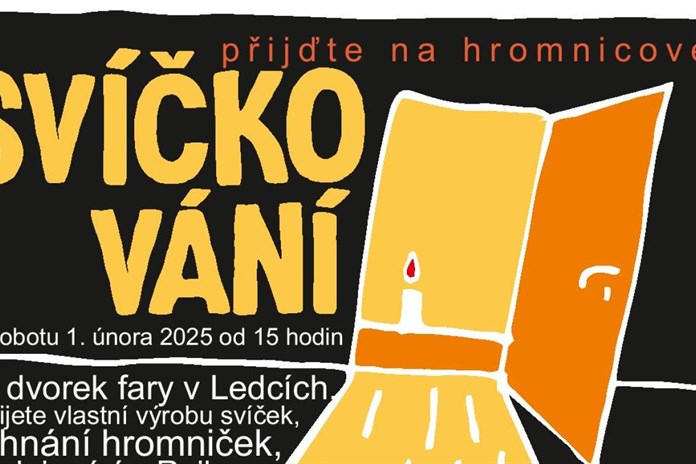 Hromnicové svíčkování se bude konat 1. února v Ledcích