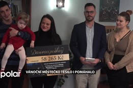 Vánoční městečko v Bělském lese těšilo i pomáhalo