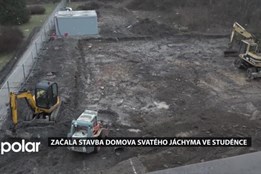 BEZ KOMENTÁŘE: Započala stavba domu sv. Jáchyma - Charita Studénka