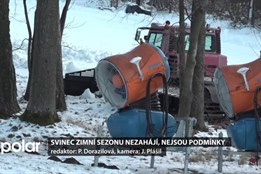 Svinec zimní sezonu nezahájí, pokusy o zasněžování zhatily špatné klimatické podmínky