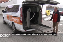 Auto bez bariér pomáhá handicapovaným ve Frýdku-Místku