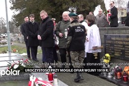 Uroczystości przy mogile ofiar wojny 1919 r.