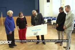 Ve Sbírce Daruj F-M se vybralo přes 189 tisíc korun pro Katolický lidový dům