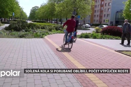 V Porubě se uskuteční třetina výpůjček sdílených kol z celé Ostravy