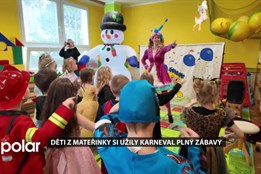 Děti z mateřinky v Horní Suché si užily karneval plný zábavy