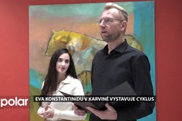 Výstava Cyklus výtvarnice Evy Konstantinidu je nyní k vidění v Karviné