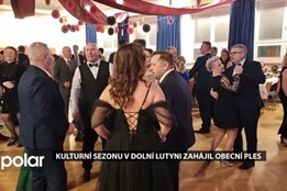 Letošní kulturní sezonu v Dolní Lutyni zahájil Obecní ples