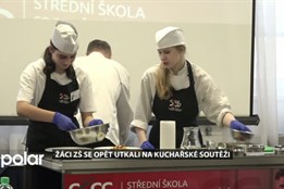 Žáci základních škol z Ostravy se utkali v kuchařské soutěži O čokoládovou vařečku