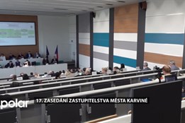 V malém sále OPF Karviná se konalo 17. zasedání zastupitelstva města