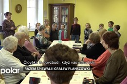 Razem śpiewali i grali w planszówki