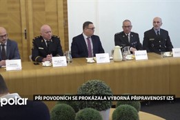 Vedení Ostravy je s bezpečnostní situací spokojeno. Spolupráci složek IZS prověřily povodně