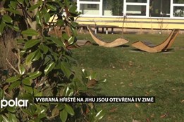 Vybraná hřiště v Ostravě-Jihu jsou otevřená i v zimě