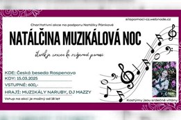 Natálku podpoří muzikálová noc