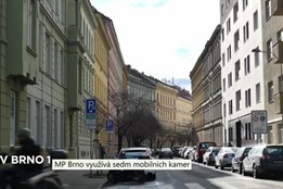 Městská policie Brno využívá sedm mobilních kamer