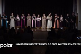 Novoroční koncert přinesl do obce sváteční atmosféru