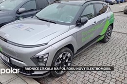 Radnice Frýdlantu nad Ostravicí získala na půl roku nový elektromobil