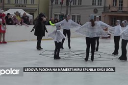 Třetí únorový víkend znamenal pro Bruntál slavnostní zakončení letošní rekreační ledové plochy na náměstí