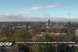 Ovzduší v Ostravě bylo loni nejlepší v historii měření. Ubylo prachu i benzo(a)pyrenu