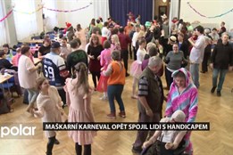 Maškarní karneval ve Frýdku-Místku opět spojil lidi s handicapem