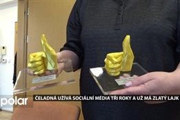 Čeladná užívá sociální média tři roky a už má Zlatý lajk, dokonce dva