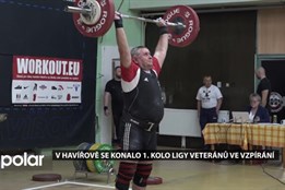 Vzpěrači veteráni zahájili 1. kolo ligy v Havířově