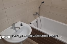 Uvolněné byty města Rychvaldu procházejí komplexní opravou