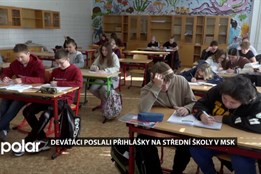 Deváťáci poslali přihlášky na střední školy. V MS kraji mohou sáhnout po nových oborech