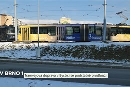 Tramvajová doprava v Bystrci se podstatně prodlouží