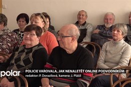 Policie ve spolku Být spolu aktivní varovala, jak nenaletět online podvodníkům