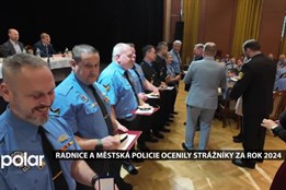 Strážníci městské policie si převzali ocenění za rok 2024