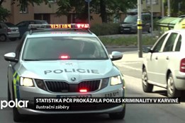 Policejní statistika prokázala pokles kriminality ve městě Karviná