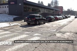 Karviná chystá opravu dalších místních komunikací. První tři opraví hned na jaře