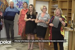 První výstava v divadelní galerii po rekonstrukci divadla