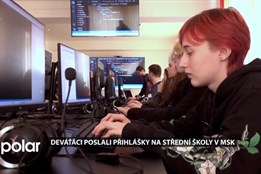 Žáci devátých tříd poslali přihlášky na střední školy