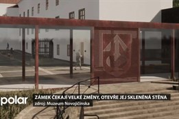 Žerotínský zámek čekají velké změny, otevře jej skleněná stěna