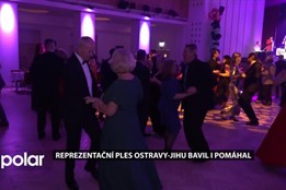 Reprezentační ples městského obvodu Ostrava-Jih letos bavil i pomáhal