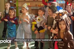 Frýdlantští předškoláci si užili veselý karneval s klauny