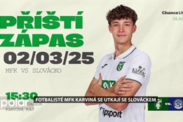 Aktuálně z Karviné: Pozvánka na fotbal