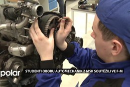 Nejlepší mladí automechanici z MS kraje soutěžili ve Frýdku-Místku