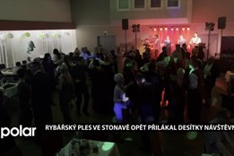 Rybářský ples ve Stonavě opět přilákal desítky návštěvníků