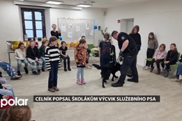 Se školáky z Jablunkova si v muzeu popovídal celník, služební pes u nich hledal drogy