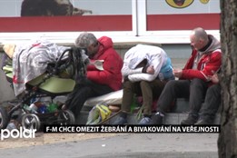 Frýdek-Místek chce omezit žebrání a bivakování na veřejnosti