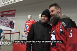 Jan Výtisk se ve Frýdku-Místku rozloučil s kariérou profesionálního hokejisty