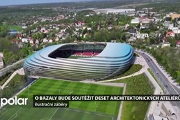 O Bazaly bude soutěžit deset architektonických ateliérů, studie podají do konce května