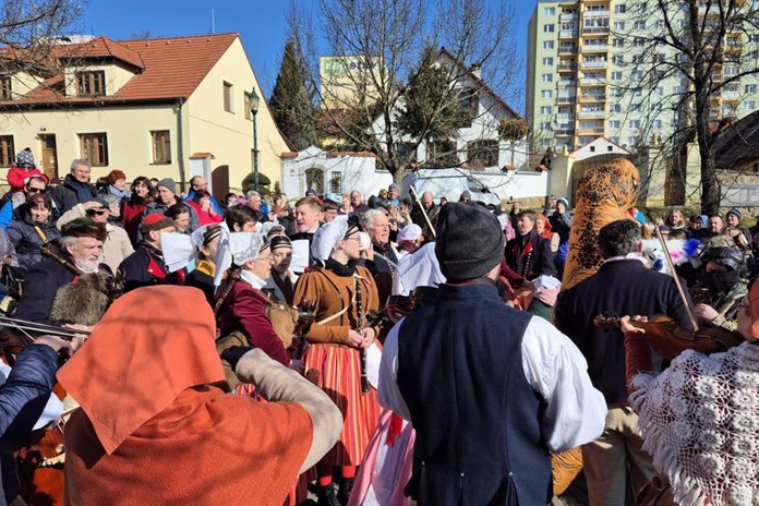 V Bolevci se uskutečnil čtvrtý obnovený masopust. Průvod masek byl letos rekordní