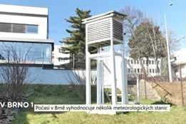 Počasí v Brně sleduje několik meteorologických stanic