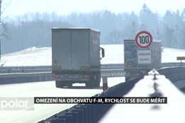 Omezení kvůli hluku na obchvatu Frýdku-Místku, rychlost bude měřit radar